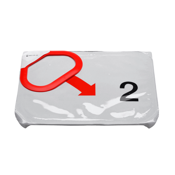 QUIK-STEP Elektroden für Stimulation/Defibrillation/EKG für LIFEPAK CR2