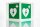 Nasen-/Winkelschild "Defibrillator/AED"