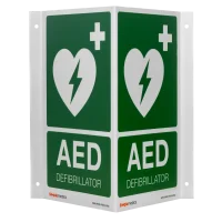 Nasen-/Winkelschild "Defibrillator/AED"...