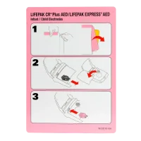 QUIK-PAK Kinder-Elektroden Starter-Kit für LIFEPAK CR Plus/Express, LP1000, LP500