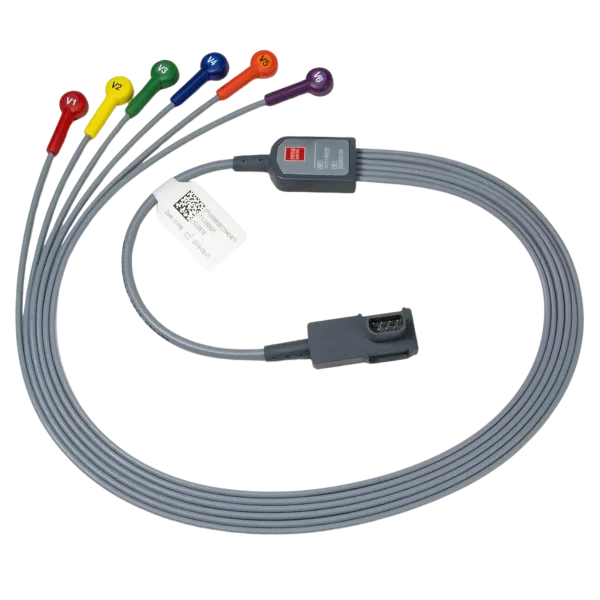 12-Kanal-Brustwandkabel EKG-Kabel gemäß AHA für LIFEPAK® 12 und 15