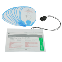 QUIK-COMBO Trainings-Set für LIFEPAK 1000 & 500 Trainer (5x Trainingselektroden mit Verpackung + Kabel)